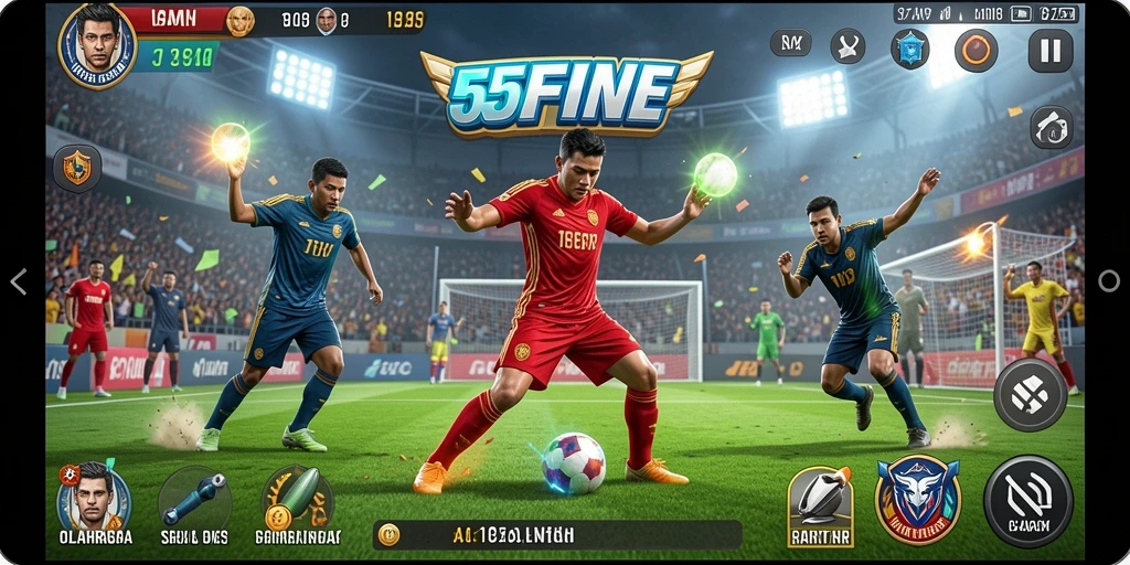 Gameplay seru dalam 55FIVE, nikmati kompetisi olahraga!