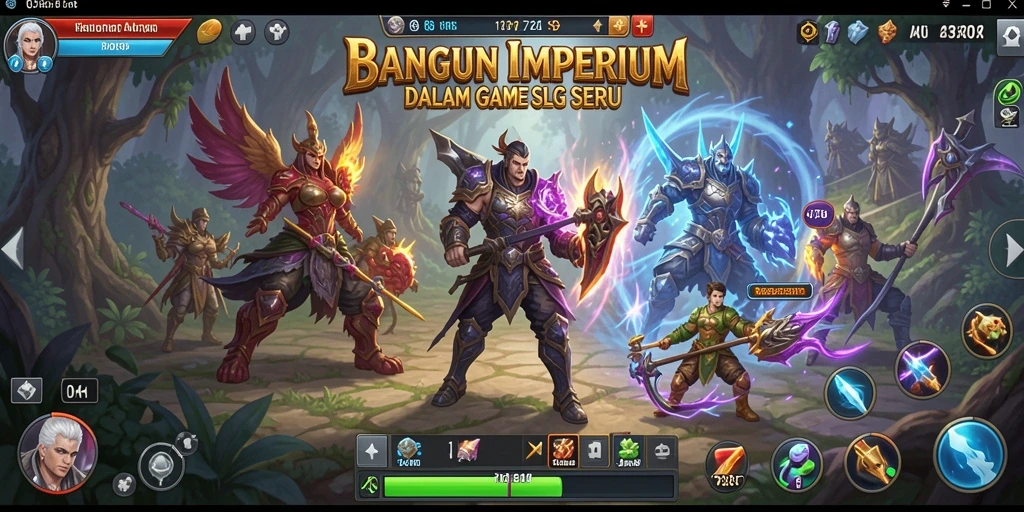 Menampilkan gameplay seru dan strategis dari 73K.