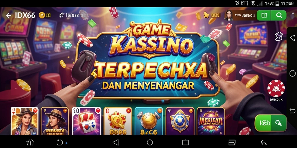 Tampilan gameplay menarik dari IDX66 yang menghibur.
