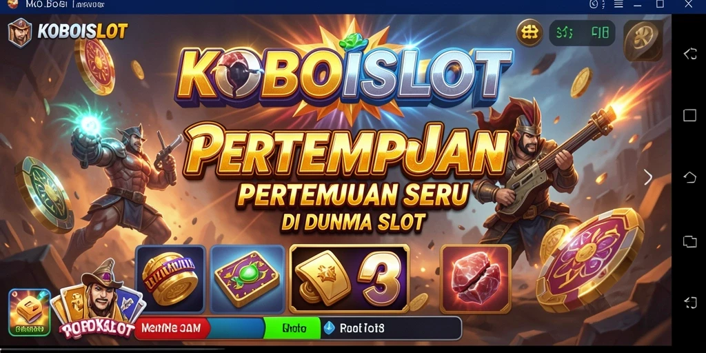 Gameplay seru dalam pertempuran slot yang menantang.