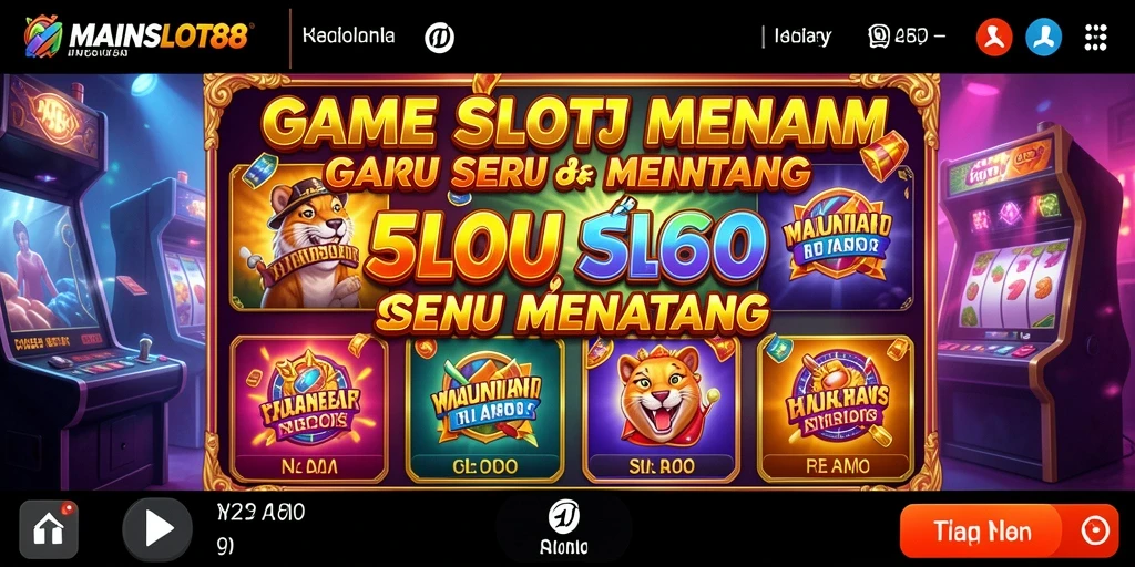 Tampilan gameplay seru di <strong>MAINSLOT88</strong> dengan berbagai tema slot menarik.