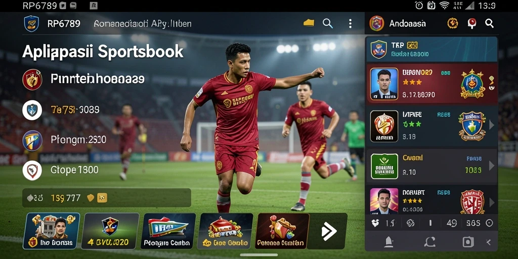 Tampilan menarik dari gameplay Sportsbook RP6789 yang interaktif.